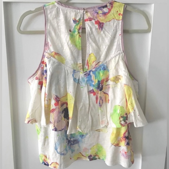 Anthropologie Meadow Rue Cantara Printed Tank Small NWT Retail $68 - Picture 2 of 13